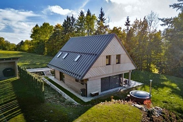 Roubenka - sauna a koupací sud - Krkonoše