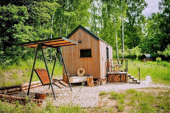 Glamping Lužické hory - Tiny house Panská skála