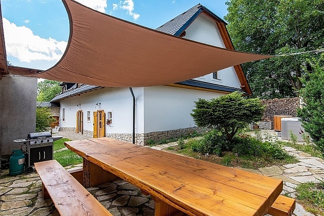 Wellness chalupa - Žďárské vrchy - Velké Dářko