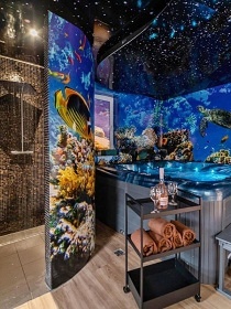 Chalupa baz�n a wellness - Term�ln� park Losiny