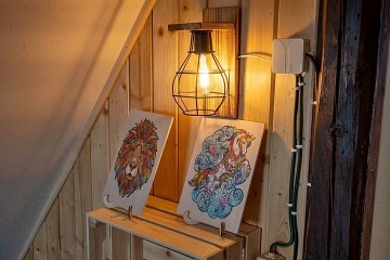 Samota Pod trnků - glamping chata Vlčková