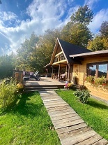 Chata a koupac� sud - glamping samota - Zl�nsko
