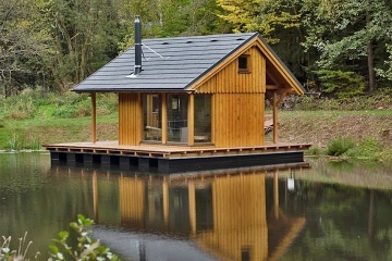 Chata Na vodě - Glamping Český ráj - hrad Pecka