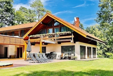 Wellness chata - vnitřní bazén - Prženské paseky