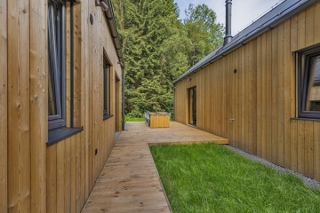 Chaty u lesa - K��ov� vrch - are�l Doln� Morava