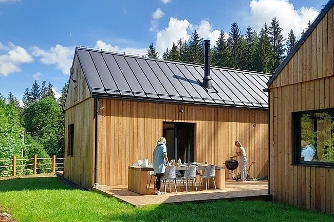 Chaty u lesa - K��ov� vrch - are�l Doln� Morava