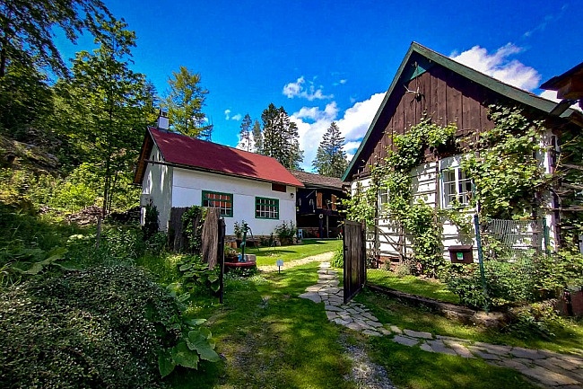 Chalupa Vysoina - koupac sud - Skla - Humpolec
