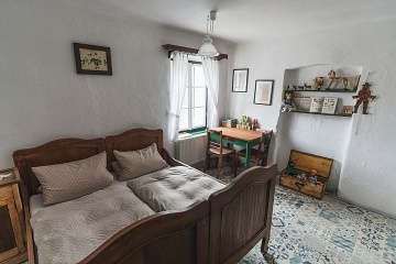 Chalupa Vysočina - koupací sud - Skála - Humpolec