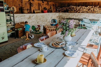Rodinná chalupa a koupací sud - hrad Lipnice