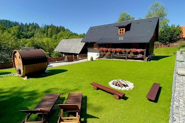 Chata Orava a sauna - Kub�nska ho�a - Oravsk� hrad