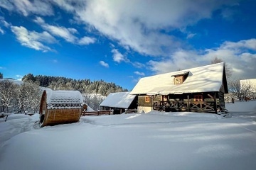 Chata Orava a sauna - Kub�nska ho�a - Oravsk� hrad