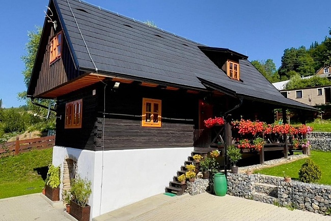 Chata Orava a sauna - Malá Fatra - Oravský hrad