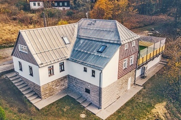 Chalupa Jizerky - Tanvaldsk pik - Kamenice