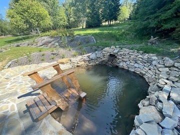Vala�sk� chalupa - baz�n a wellness - Pustevny