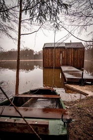 Plovoucí Chata na samotě - Glamping Brdy