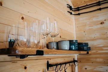 Plovoucí Chata na samotě - Glamping Brdy