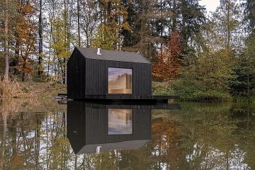 Plovoucí Chata na samotě - Glamping Brdy