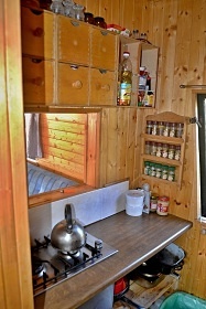 Hausbot Bessy na Orlické přehradě - Milešov
