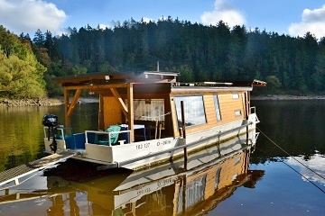 Hausbot Sára - Milešov - Orlická přehrada