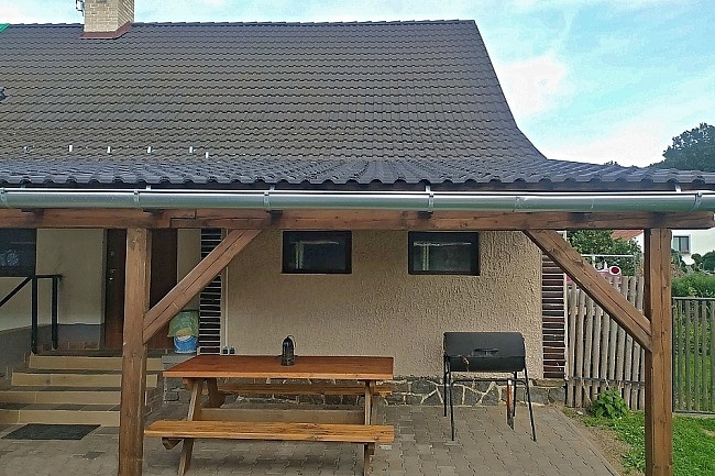 Chalupa Vltava a Orlická přehrada - jižní Čechy