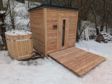 Chalupa bazén a wellness - Český ráj - hrad Kost