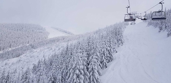 Roubenka s baz�nem - Doln� Morava - Sky Bridge