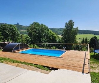 Wellness chalupa s bazénem - Dolní Morava