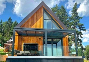 Chata s vhledem na Lipno - Karlovy Dvory