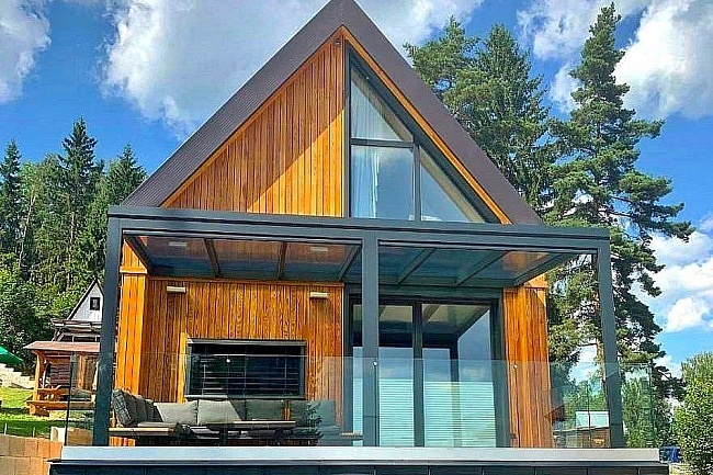 Chata s vhledem na Lipno - Karlovy Dvory