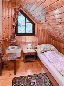 Srub a koupací sud - Adršpach - Stolová hora Ostaš