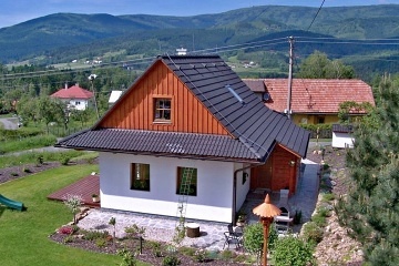 Chata s výhledem na Radhošť - Bečva - Beskydy