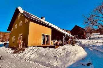 Chalupa bazén a koupací sud - Kralický Sněžník