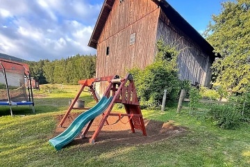 Chalupa bazén a koupací sud - Kralický Sněžník