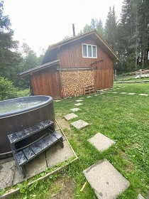 Wellness chata na samotě - hrad Pleče - Jindřichov