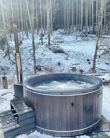 Wellness chata na samotě - hrad Pleče - Jindřichov