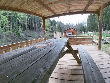 Wellness chata na samotě - hrad Pleče - Jindřichov