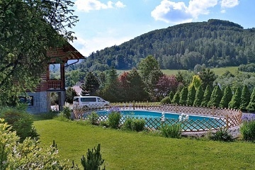 Chalupa s baznem - Rytsk stezka - Beskydy