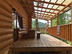 Wellness srub - Rudoltice - termly Velk Losiny