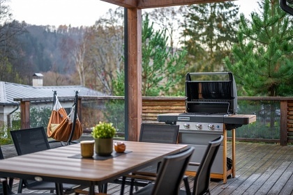 Chata bazn a koupac sud - ern Budy - Konopit