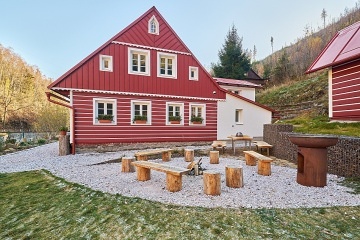 Roubenka se saunou Horní Maršov - Temný Důl