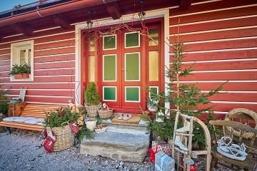 Roubenka sauna a kachlov kamna - Velk pa