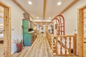 Roubenka sauna a kachlov kamna - Velk pa