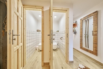 Roubenka sauna a kachlov kamna - Velk pa