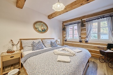 Roubenka sauna a kachlov kamna - Velk pa