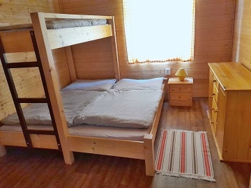 Chata a koupac sud na pat Lys hory - Beskydy