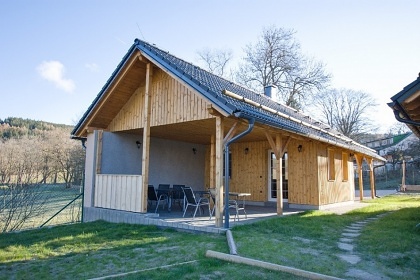 Chalupa s wellness u hradu Kaperk - umava