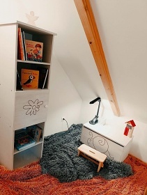 Chata s baz�nem T�ebo�sko - Suchdolsk� p�skovny