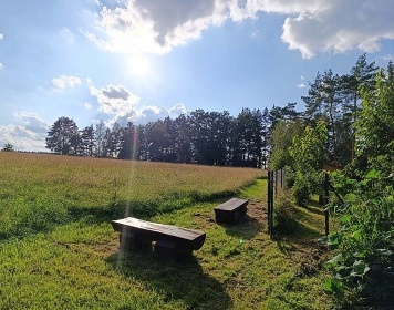 Chata s baz�nem T�ebo�sko - Suchdolsk� p�skovny