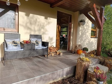 Chata s baz�nem T�ebo�sko - Suchdolsk� p�skovny