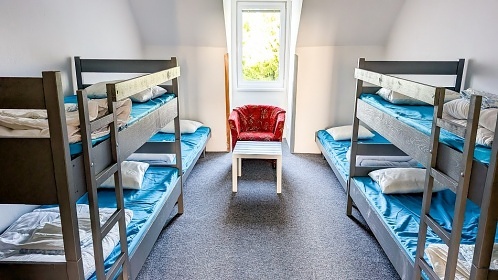 Chata Železné hory - hrad Lichnice - přehrada Seč